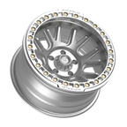 Fittipaldi FB151 17X9 -38 Machined Silver