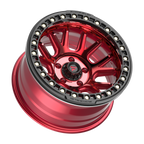 Fittipaldi FB151 17X9 -38 Metallic Red with Red Tint