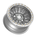 Fittipaldi FB152 17X9 -38 Machined Silver