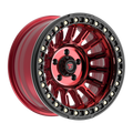Fittipaldi FB152 17X9 -38 Metallic Red with Red Tint