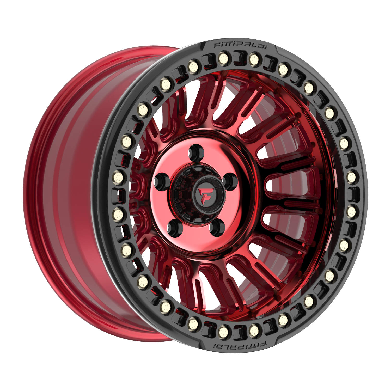 Fittipaldi FB152 17X9 -38 Metallic Red with Red Tint