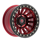 Fittipaldi FB152 17X9 -38 Metallic Red with Red Tint