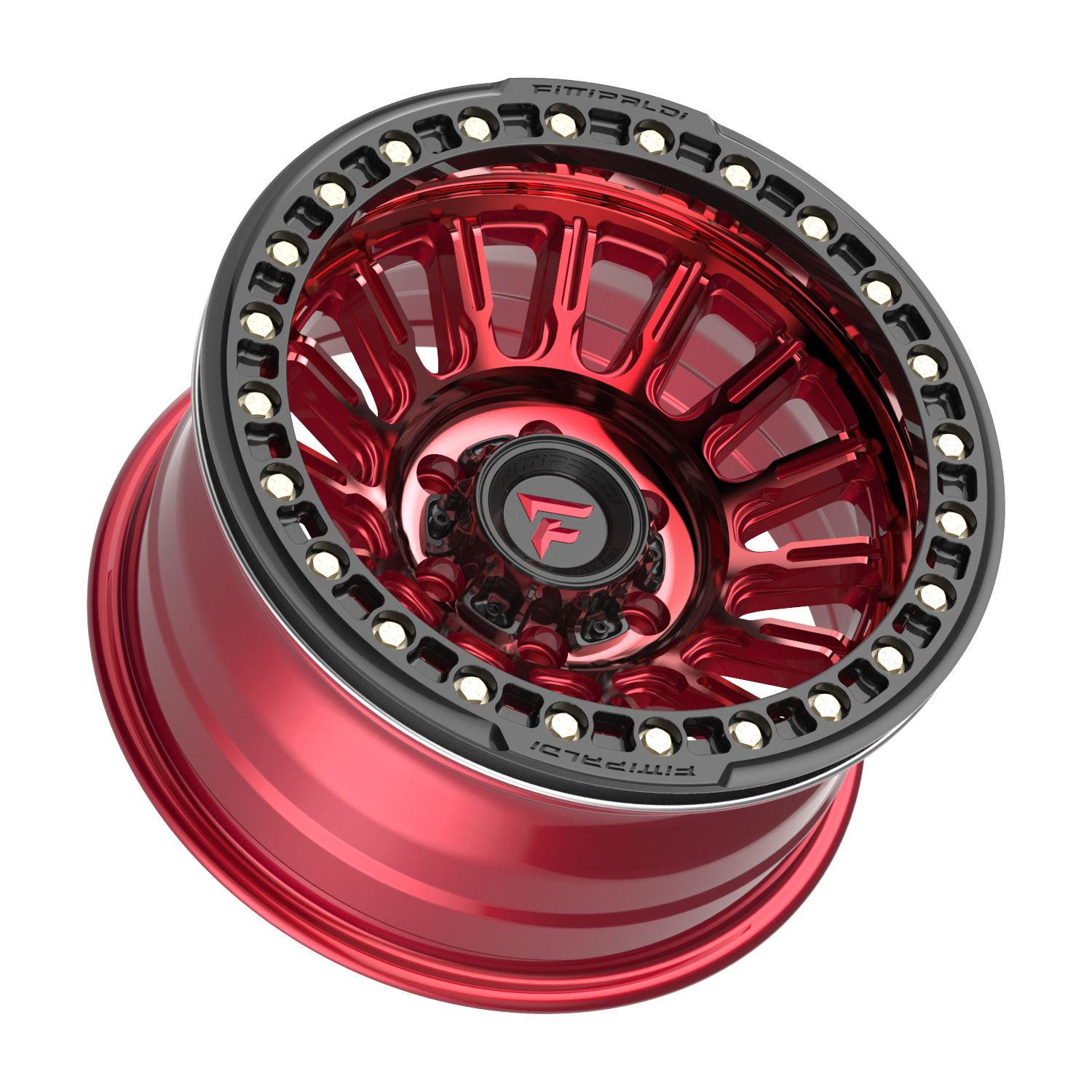 Fittipaldi FB152 17X9 -38 Metallic Red with Red Tint