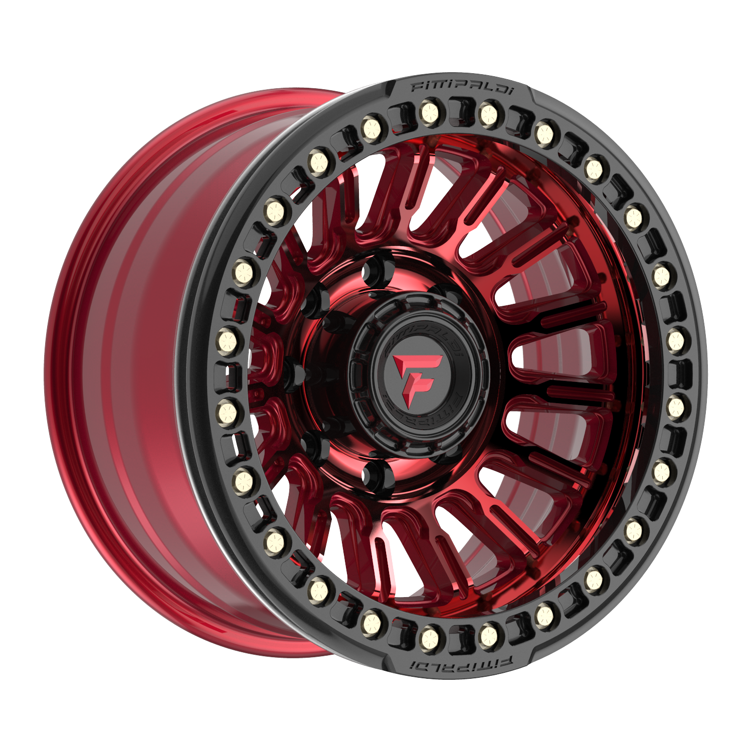 Fittipaldi FB152 17X9 -38 Metallic Red with Red Tint
