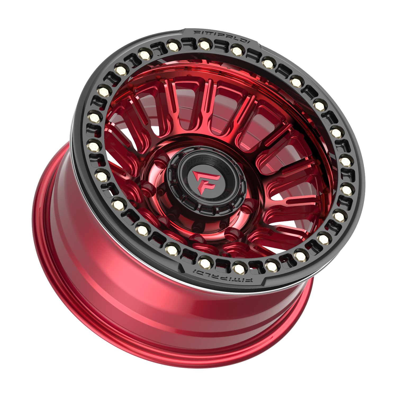 Fittipaldi FB152 17X9 -38 Metallic Red with Red Tint