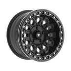 Fittipaldi FB153 17X9 -15 Satin Black with Gloss Black Forged Ring