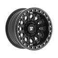 Fittipaldi FB153 17X9 -15 Satin Black with Gloss Black Forged Ring