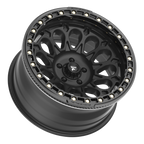 Fittipaldi FB153 20X10 -38 Satin Black with Gloss Black Forged Ring