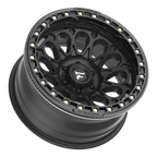 Fittipaldi FB153 20X10 -38 Satin Black with Gloss Black Forged Ring