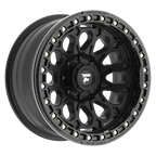 Fittipaldi FB153 20X10 -38 Satin Black with Gloss Black Forged Ring