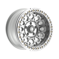 Fittipaldi FB153 17X9 -15 Gloss Silver Machined with Machined Ring