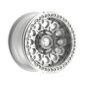 Fittipaldi FB153 17X9 -15 Gloss Silver Machined with Machined Ring