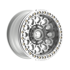 Fittipaldi FB153 17X9 -15 Gloss Silver Machined with Machined Ring