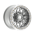Fittipaldi FB153 17X9 -15 Gloss Silver Machined with Machined Ring