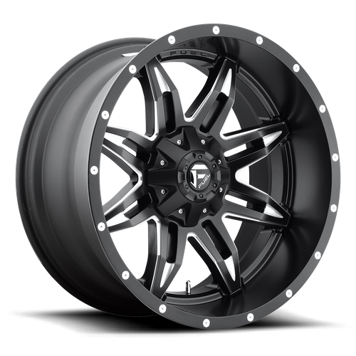 Fuel 1Pc D567 Lethal 18X9 +1 Matte Black Milled