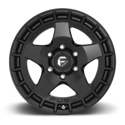 Fuel 1Pc D733 Warp 17X9 +1 Satin Black