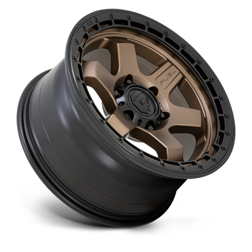 Fuel 1Pc D751 Block 18X9 +20 Matte Bronze W/ Black Ring