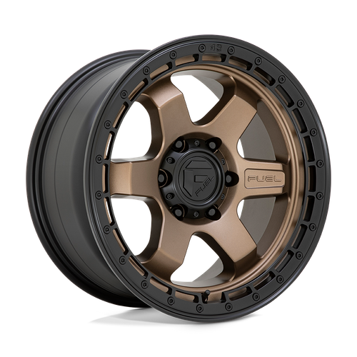 Fuel 1Pc D751 Block 18X9 +20 Matte Bronze W/ Black Ring