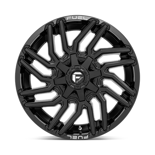 Fuel 1Pc D776 Typhoon 22X12 -44 Gloss Black