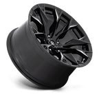 Fuel 1Pc D803 Flame 20X10 -18 Gloss Black Milled