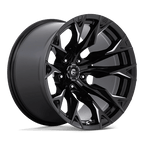 Fuel 1Pc D803 Flame 20X12 -44 Gloss Black Milled