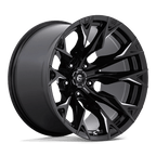 Fuel 1Pc D803 Flame 20X12 -44 Gloss Black Milled