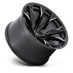 Fuel 1Pc D803 Flame 22X12 -44 Gloss Black Milled
