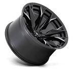 Fuel 1Pc D803 Flame 22X12 -44 Gloss Black Milled