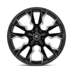 Fuel 1Pc D803 Flame 22X12 -44 Gloss Black Milled