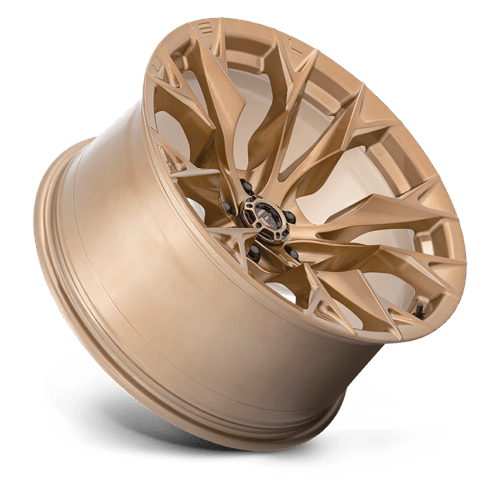 Fuel 1Pc D805 Flame 20X10 -18 Platinum Bronze