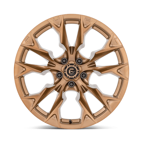 Fuel 1Pc D805 Flame 20X10 -18 Platinum Bronze