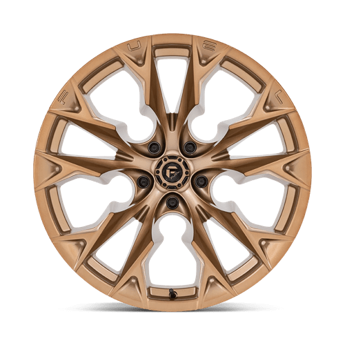 Fuel 1Pc D805 Flame 22X12 -44 Platinum Bronze