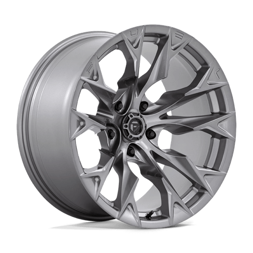Fuel 1Pc D806 Flame 20X10 -18 Platinum