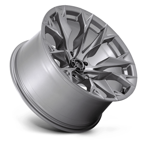 Fuel 1Pc D806 Flame 20X10 -18 Platinum