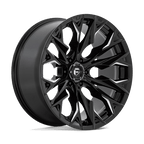 Fuel 1Pc D803 Flame 22X10 -18 Gloss Black Milled