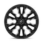 Fuel 1Pc D803 Flame 22X10 -18 Gloss Black Milled