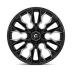 Fuel 1Pc D803 Flame 22X10 -18 Gloss Black Milled