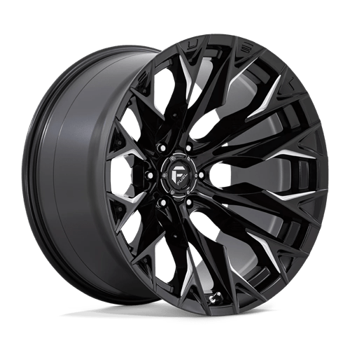 Fuel 1Pc D803 Flame 22X12 -44 Gloss Black Milled