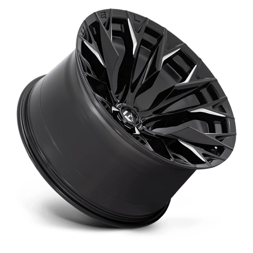 Fuel 1Pc D803 Flame 22X12 -44 Gloss Black Milled