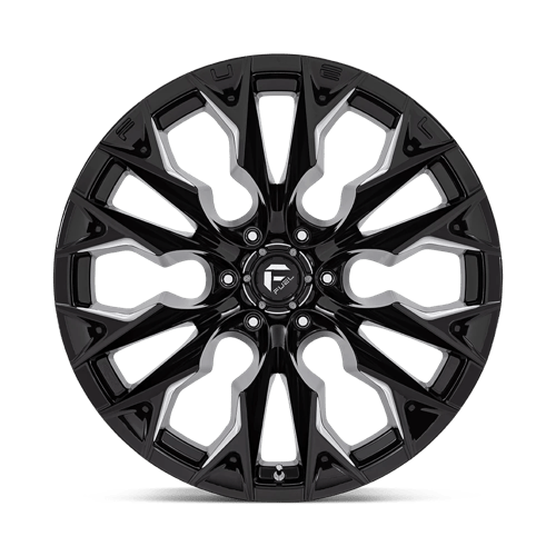 Fuel 1Pc D803 Flame 22X12 -44 Gloss Black Milled