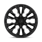 Fuel 1Pc D804 Flame 22X10 -18 Blackout