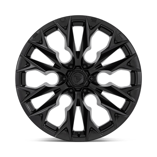 Fuel 1Pc D804 Flame 22X10 -18 Blackout