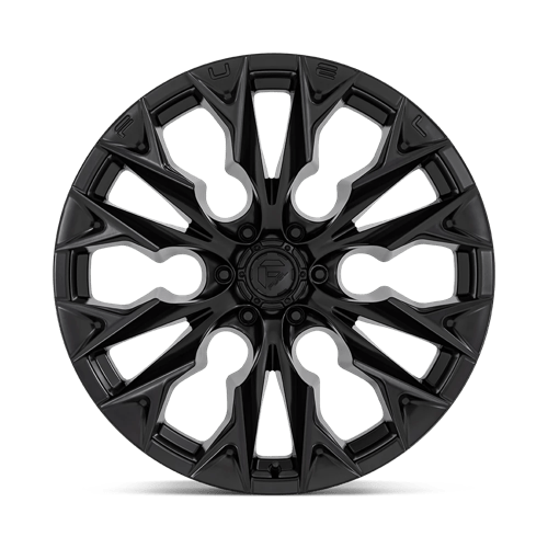 Fuel 1Pc D804 Flame 22X10 -18 Blackout