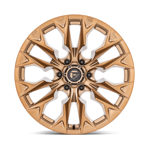 Fuel 1Pc D805 Flame 20X10 -18 Platinum Bronze