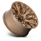 Fuel 1Pc D805 Flame 22X10 -18 Platinum Bronze