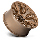 Fuel 1Pc D805 Flame 22X10 -18 Platinum Bronze