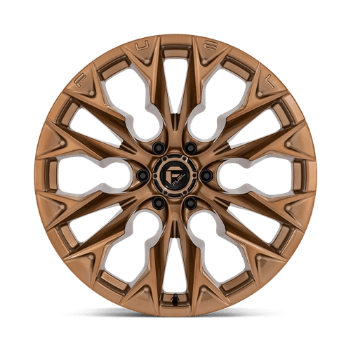 Fuel 1Pc D805 Flame 22X10 -18 Platinum Bronze