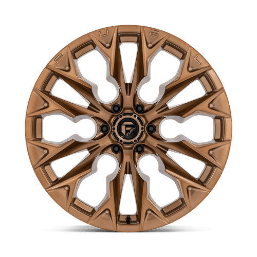 Fuel 1Pc D805 Flame 22X10 -18 Platinum Bronze