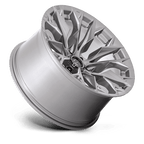 Fuel 1Pc D806 Flame 22X10 -18 Platinum
