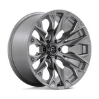 Fuel 1Pc D806 Flame 22X10 -18 Platinum